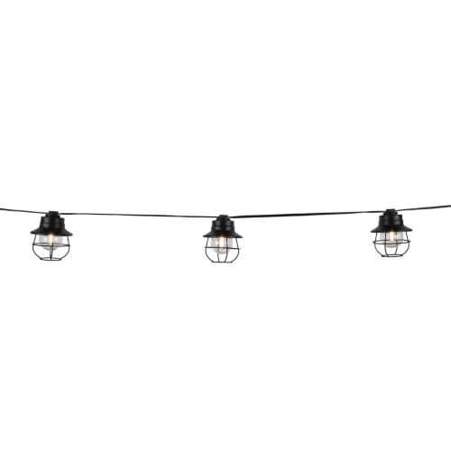 Luces LED cadena Ashland 10 unidades negro para exterior miniatura 3