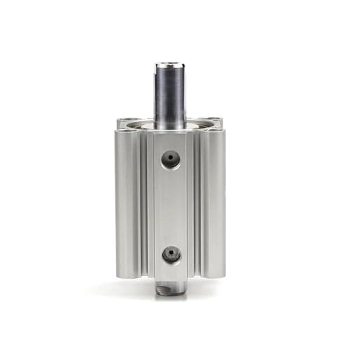 Cylindre double arbre CQ2WB63-10DZ pneumatique compact double sortie - 2