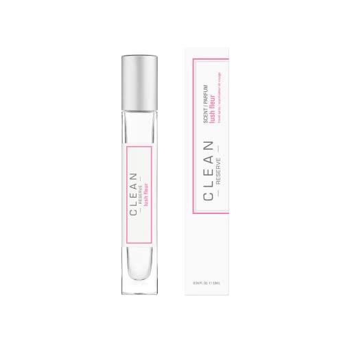 Clean Reserve Eau De Parfum | Eco-Conscious & Sustainable Spray Fragrance | Vegan, Phthalate-Free, & Paraben-Free | Lush Fleur .34 Fl Oz/10Ml #TOP1