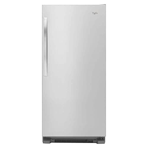 Whirlpool WSR57R18DM 30 Inch All-Refrigerator with In-Door Pizza Pocket, Gallon Door Storage, Temperature Alarm, Adjustable Glass Shelves