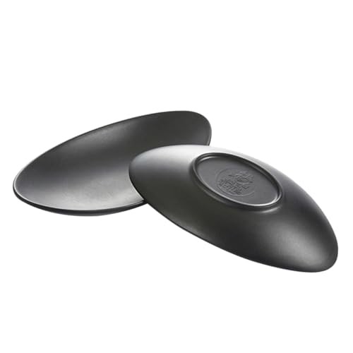 Set de 2 Platos de Melamina Negros para Sushi miniatura 1