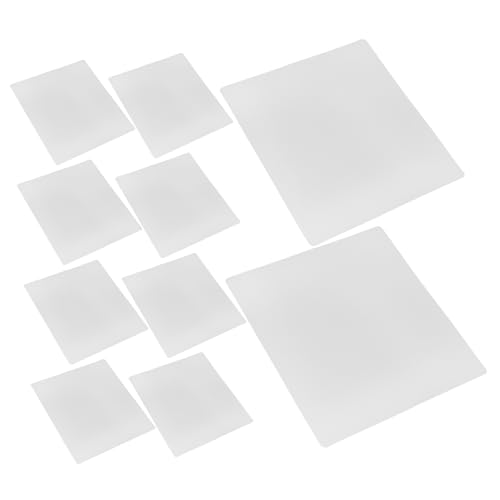 Tablero de dibujo 3D reutilizable de PVC claro para trazos estables y limpios con lápiz 3D 2