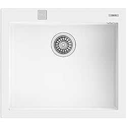 Fregadero Teka Tegranite Fregadero Teka Tegranite Forsquare 50.40 Auto Color Arctic White Ref 115230009 Mueble De 60 Cm