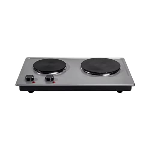 Double Flat Electric Cooker 1000W 1500W Warranty Generic