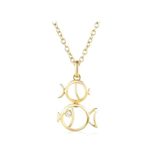 Pendientes Piscis de oro 9k con diamantes y topacios joyas mujer