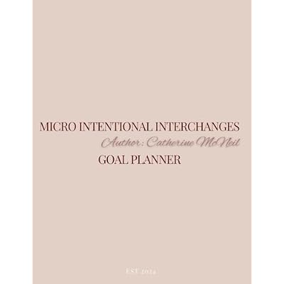 Micro Intentional Interchanges Goal Planner