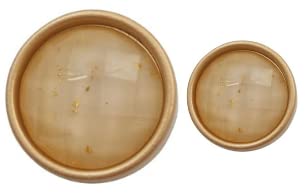 Ani accessories Enamel Epoxy Resin Pack of 16 8 Big and 8 Small with Golden Flakes Metal Button for Coat Blazer Suit, Sherwani and Indian Dresses Sports Coat Size (30L & 34L) (Skin)-picture-32