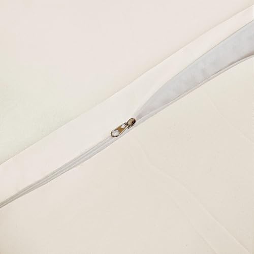 Miniatura 3 de Poligino Fundas Nórdicas Cama 180 Microfibra Juego De Funda De Edredón 260x240 Cm, 2 Fundas De Almohada 50 X 80 Cm Beige