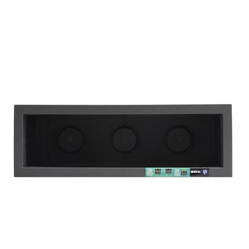 EDA - Balconnière Volcania'Up 25 L - Décor Imitation Pierre - Simple Paroi avec Colerette Trompe-l'oeil - Zone de Rétention d'eau pour Limiter l'Arrosage - 59 x 19,5 x 22,8 cm - Gris Anthracite