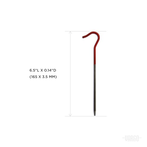 Vargo Titanium Shepherd's Hook Stakes