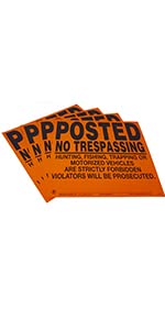 Minuteman Signs | Aluminum No Trespassing Motorized Vehicles Signs Bulk (50)