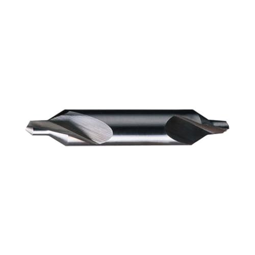 Cle-Line C20898 HSS Combined Drill and Countersink, Bright Finish, Plain Type, 7 Size