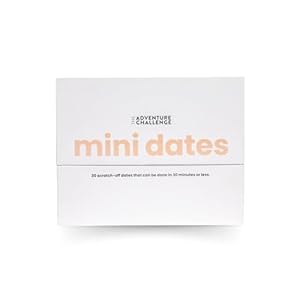 Mini Dates – Date Night Ideas for Busy Couples | 30 Meaningful Dates Under 30min | The Original Scratch-Off Date Night Game | Couples Gift