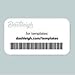 60 Labels for 4 oz Bottles, 5 x 2.5 inches, Waterproof White Vinyl (5 x 2.5 inches, 60 Labels)