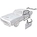 OER DR5114 1968 Camaro Coupe Standard Interior & Outer Door Molding Weatherstrip Kit w/OEM Style Windowfelt Kit Camaro