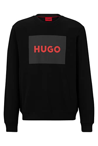 HUGO Duragol222 Sudadera, Negro (Black7), L para Hombre