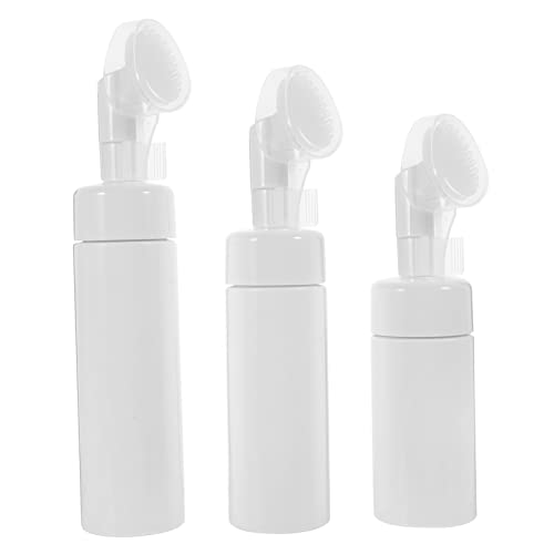 Beavorty 3 Piezas Botella De Espuma Limpiadora Facial Dispensar Botella De Limpiador Dispensador De Jabón De Manos En Espuma Botellas De Viaje De Limpieza Facial Jarabe La Mascota