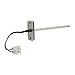 Duct Temp Probe, RTD, Pt 100 Ohm, 6 in L