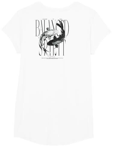 Y2K Vintage Graffiti Nishikigoi Fisch backprint Koi Karpfen T-Shirt