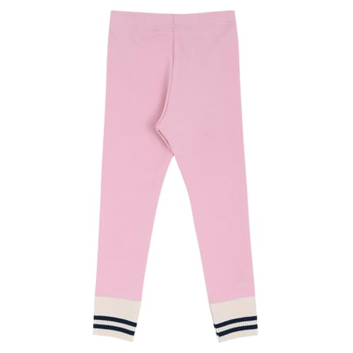 Kids Toddler Girls Love Lettering Striped Ankle Soft Stretchy Cotton Fashion Leggings – Made in Korea2