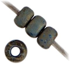 Miyuki Seed Bead 11/0 APX.22g - Tawny Gray Matte Metallic Japanese Glass Seed Beads - Image 3