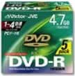 Victor DVD CD-RW, DVD, DVD + R 4.7 GB 4 X Speed, 5 Piece VD – r47b5