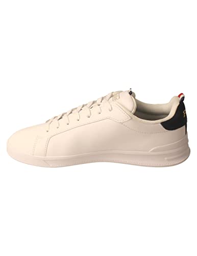 Ralph Lauren Polo Polo Homme Chaussures Sneakers Polo Sport HRT Ct II Low Top Lace 809860883, White Navy Red, 40 EU