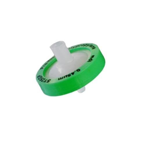 Image of MDI SYGP0302MNXX104 Polypropylene Membrane Syringe Filter with Microglassfiber Pre Filter, 13mm Diameter, 0.45m Pore Size, I /O: Female Luer Lock /Male Slip, Non-Sterile, 100 /PK