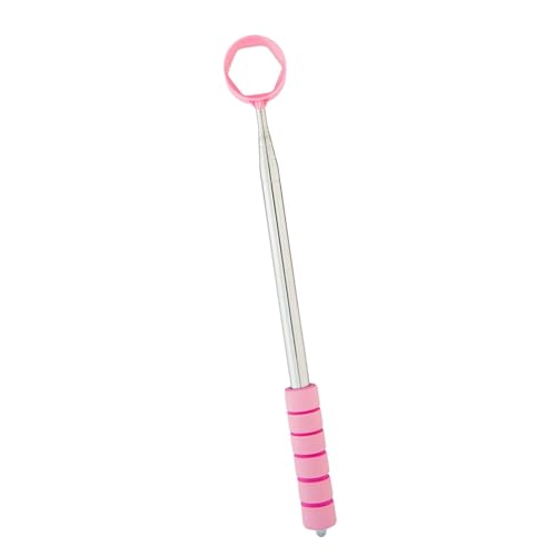 rockible Golf Ball Retriever Grabber Claw Compact Anti Slip Grip, Training Equipment, Extendable Ball Picker Pickup Tool Gift for Men, Pink