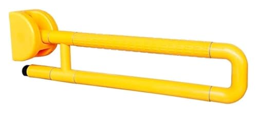 RAABYU Pasamanos Pasamanos Barras de Apoyo para baño Barras de Apoyo de Acero Inoxidable para baño Pasamanos Plegables en U Inodoros - Barra de Apoyo con Forma/Toaller