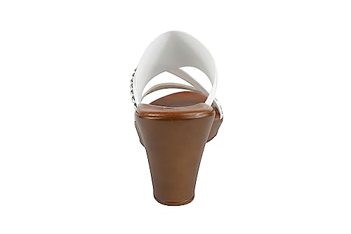 Image of ITALIAN Shoemakers Pert Women's Wedge Open Toe Strap Sandal for Women
