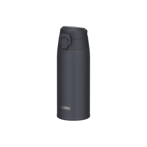 【食洗機対応モデル】サーモス 真空断熱ケータイマグ 550ml アッシュブラック フタが大きく開いて飲みやすい 粉体塗装 マットな質感 JPC-550 ASBK