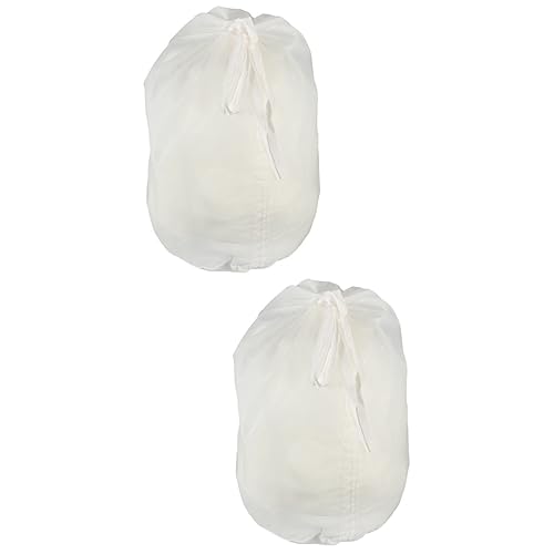 GRIRIW 2pcs Nylon Mesh Food Strainer Filter Bag for Cold Brew Wine Milk Soy Milk More