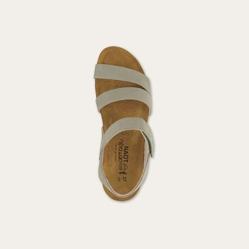 Image of NAOT Kayla Women's Sandals - Supportive 3-Strap Design with Backstrap, Cork & Latex Footbed - Arch Support - Travel-Friendly Comfortable Walking Sandals for All-Day Wear