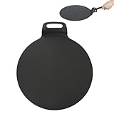Grilleroy 13 Inch Cast Iron Tawa Dosa Pan with...