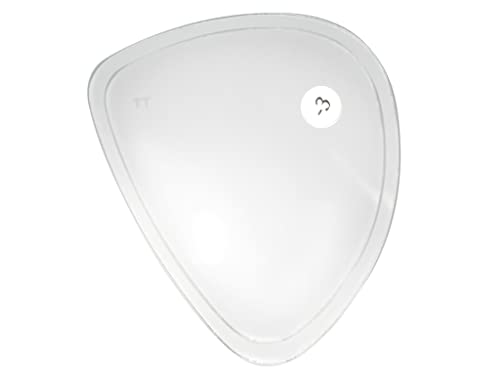 Cressi Negative optische Linse für Taucherbrille Big Eyes Evo Maske (Made in Italy) Transparent durchsichtig Size 1.5/SX