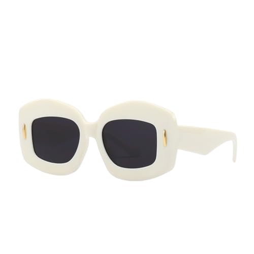 Lunettes de soleil rétro monture ronde femmes hommes verres tendance vintage été