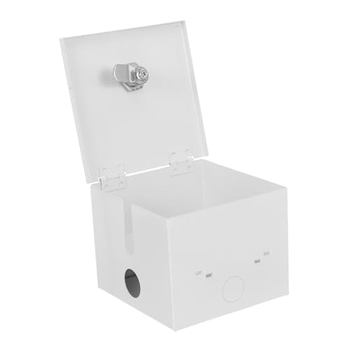 Boîte de prise extérieure étanche résistante à la pluie et antivol pour jardin
