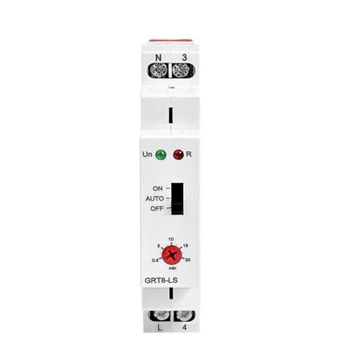 Minuterie escalier 230V CA relais de temporisation couloir 16A GRT8-LS