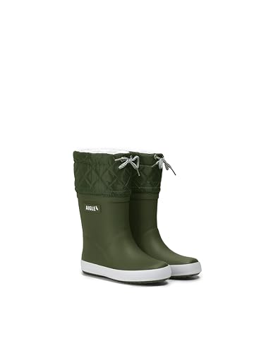 Aigle Unisex Kinder Giboulee 2 Gummistiefel, Khaki, 26 EU