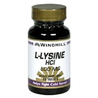 Windmill L-Lysine 500 Mg Tabs 120'S Windmill