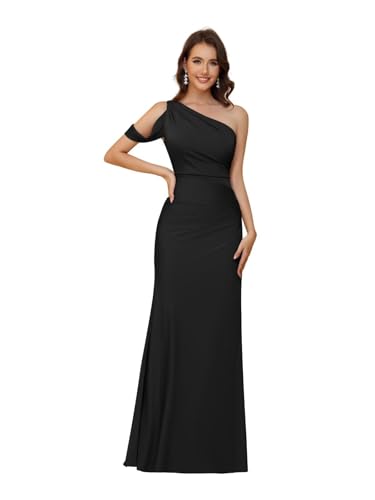 Noras dress Women's Satin Mother of The Bride Dress Short Sleeves V Neck Mermaid Satin Evening Formal Gown for Women NO184