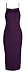 Forever Womens Plain Strappy Viscose Bodycon Long Midi Dress