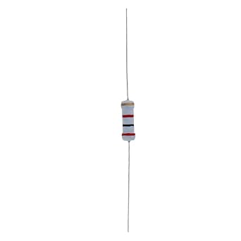 Jutagoss 75pcs 2K Resistor 1W 5% مقاومات فيلم أكسيد المعدن لمشاريع DIY