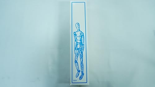 Gliederpuppe Holz 30cm Modellpuppe Verstellbare Gliederpuppe mit Sockel für Zeichnen, Malen, Kunst, Modellfigur Zeichenpuppe Holz Holzpuppe zum Zeichnen für Anfänger, Profis und Künstler