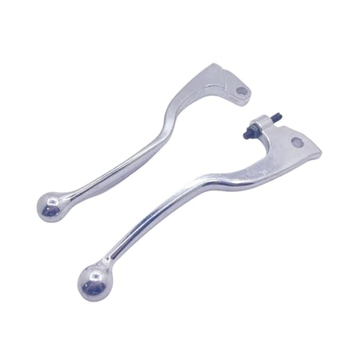 Levier d'embrayage et de frein chromé pour XT600 et DT125 finition miroir