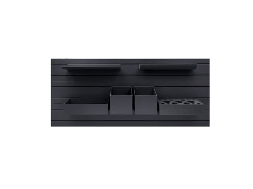 df products FixUp - Sistema de organización para baño (60 cm, 700 mm), color negro Cover