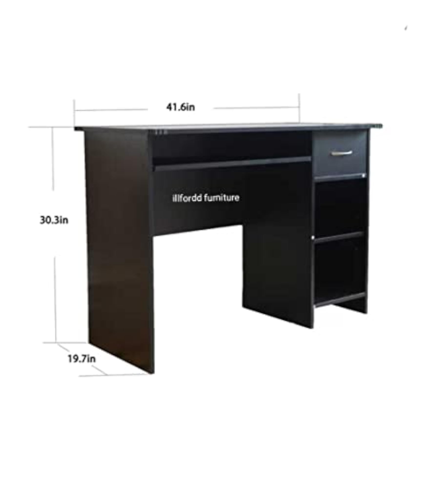 Office Table/Study Table in Dark Brown Colour