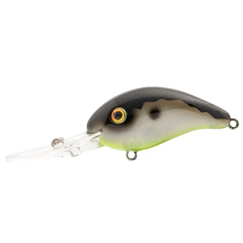 Strike King (HC3XDE-427) 3XD Elite Fishing Lure, Deep Diving Crankbait, 2-Inches, 7/16-Ounce, Dives to 10-Feet, Rattle Chambers, Size 4 Mustad Triple Grip Hooks, Mirage Gizzard Shad
