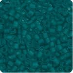 Miyuki Delica 11/0 Teal Caribbean Transparent Matte 50gms Bag of Japanese Glass Beads